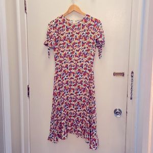 FAITHFUL THE BRAND 💜 mid calf floral dress size small